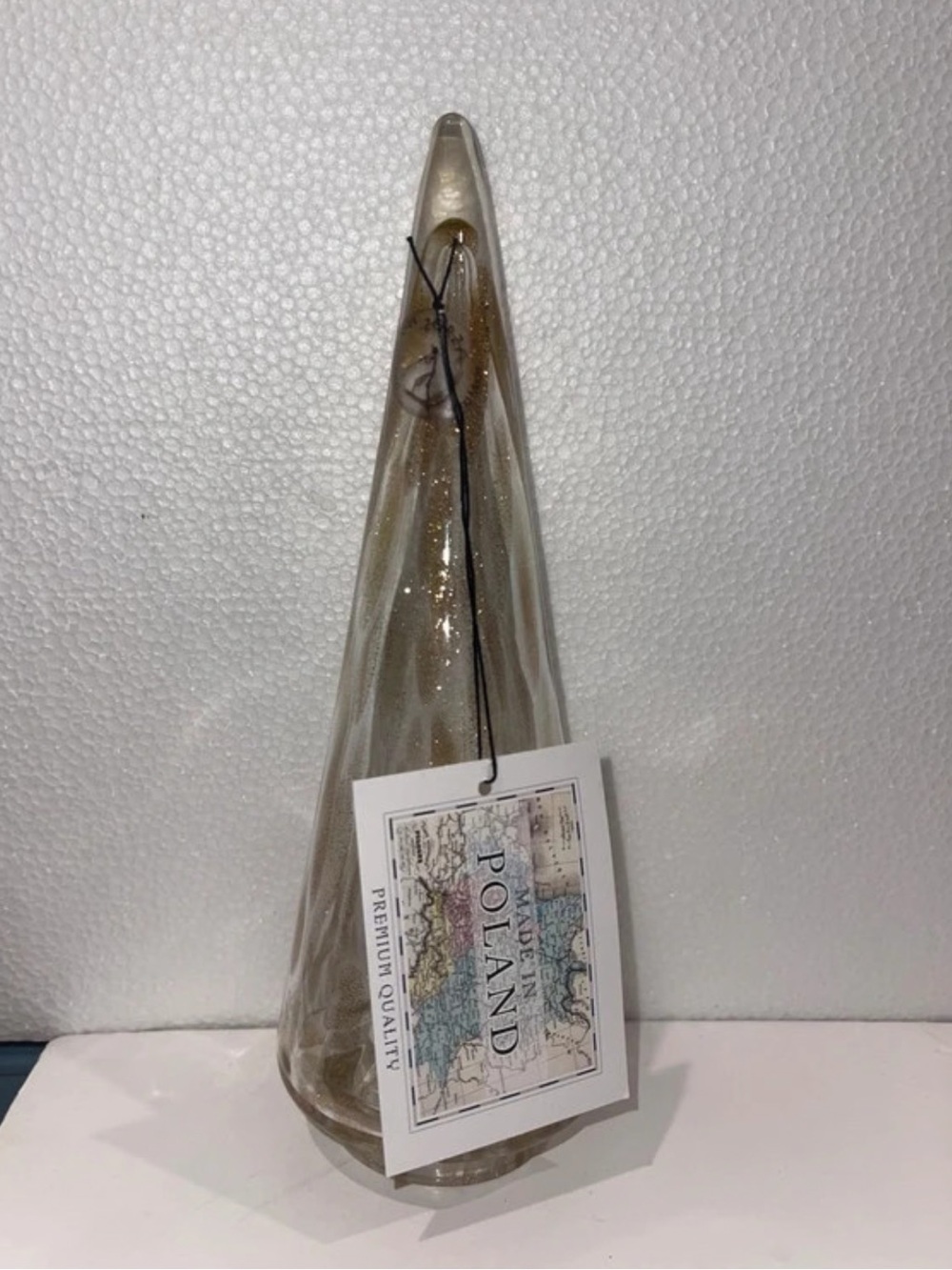 Zorza Handmade Art Glass Christmas Tree
